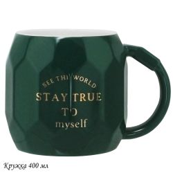 Lenardi 315-023 Кружка 400мл в под.уп.(х48)Фарфор