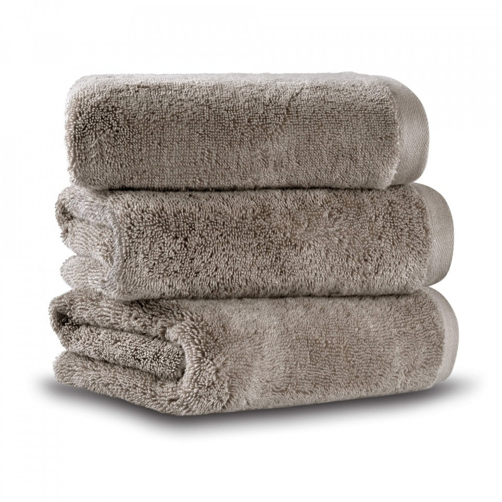 Набор махровых полотенец L'appartement Ecolux warm gray дымчатый