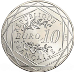 France 10 Euro 2017 – La Bretagne Pêchue. Silver Coin from the "France by Jean-Paul Gaultier" Series