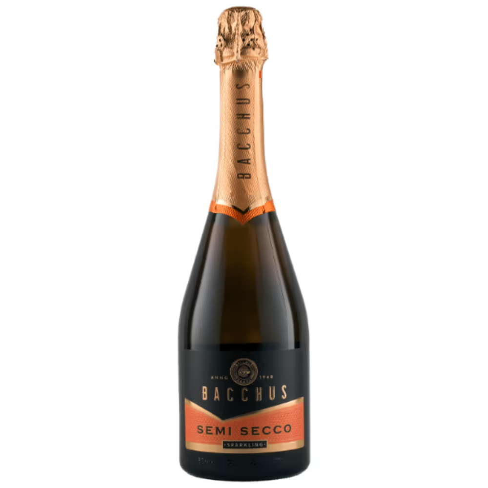 Вино игристое белое Bacchus Semi Secco 0,75 л