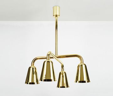 Roll & Hill Major 4 lights brass