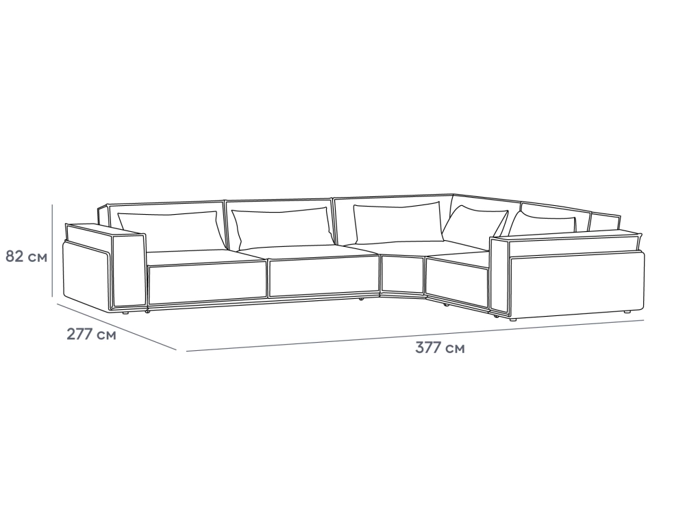 Диван угловой Asti