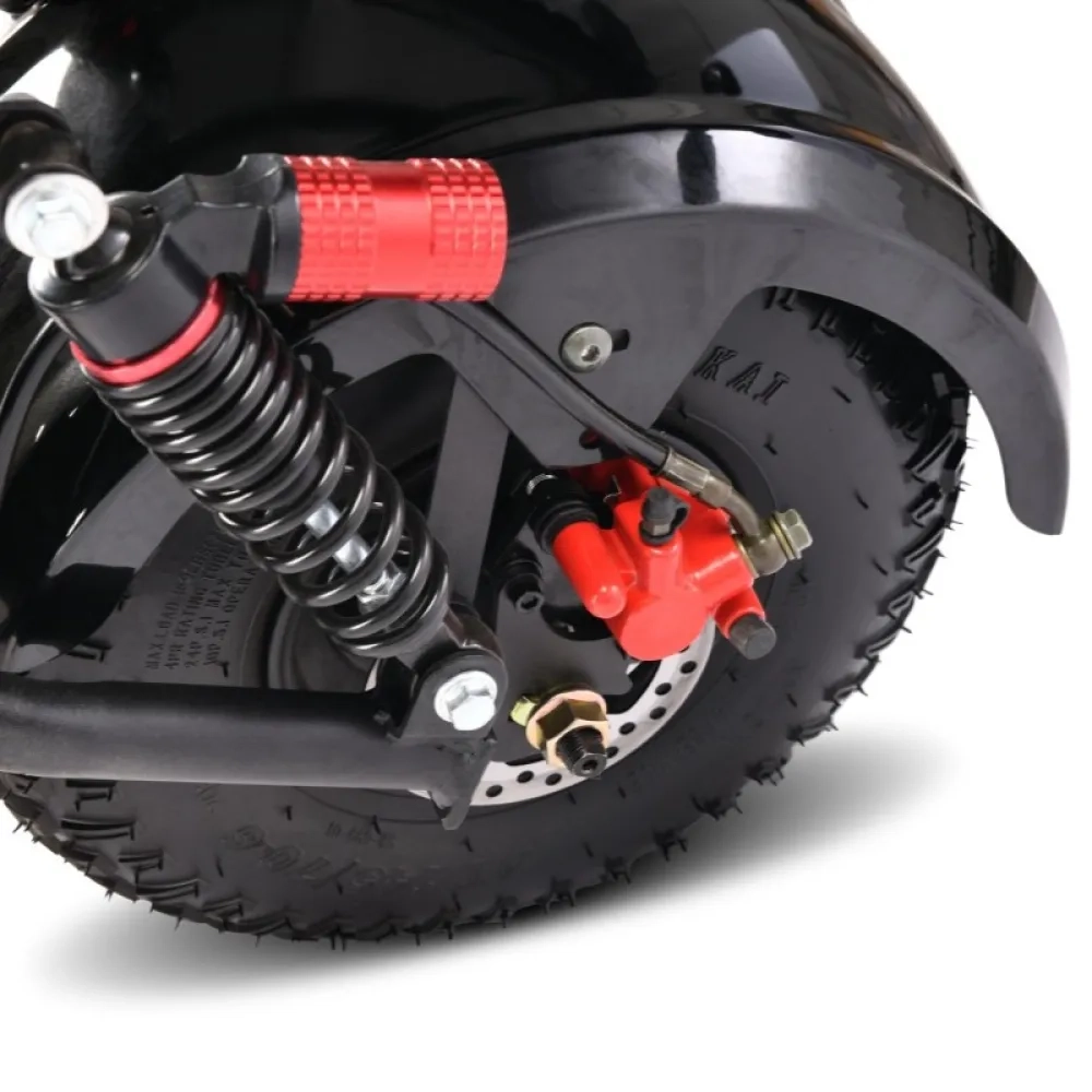 Электроскутер CityCoco WHITE SIBERIA MINI R 2.0 1200W (2022) BLACK