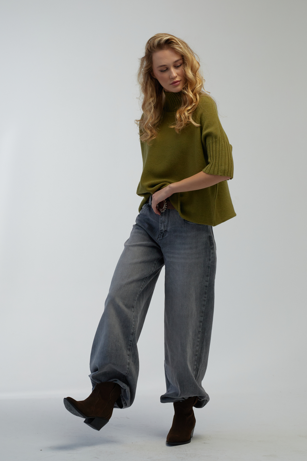 Джинсы J-Clair с поясом