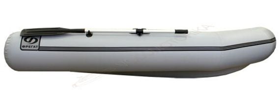 Надувная лодка Фрегат 300 EК серая