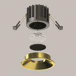 Встраиваемый светильник Technical DL058-12W3K-BS