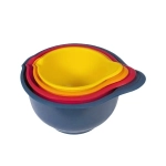 Миска пластиковая для миксера «Мадена» в наборе 4 шт. (1,4л; 1,9л; 2,6л; 3,6л) С439