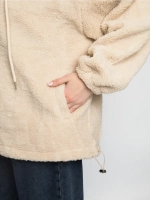 Толстовка плюшевая с капюшоном