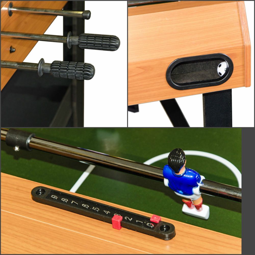 Настольный футбол (кикер) "Express" (121 x 61 x 79 см, орех)