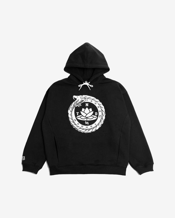 Худи "Тэндай" черный - фото 1