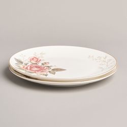 НАБОР ТАРЕЛОК ЗАКУСОЧНЫХ LEFARD "КОРЕЙСКАЯ РОЗА" 2 ШТ. 20,5 СМ (КОР=24ШТ.)