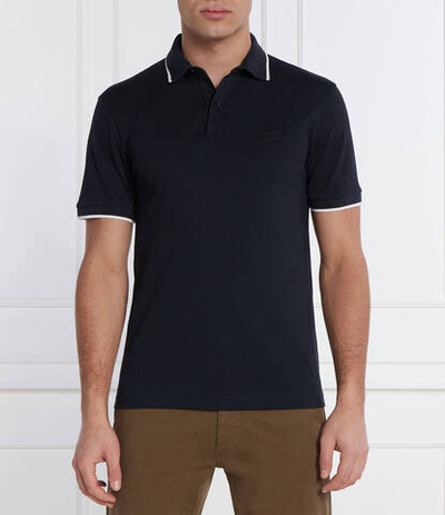 Поло Passertip BOSS ORANGE - темно-синий(50507699)