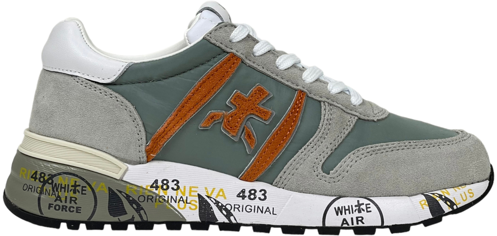 Premiata Lucy 3125 Green Grey Brown