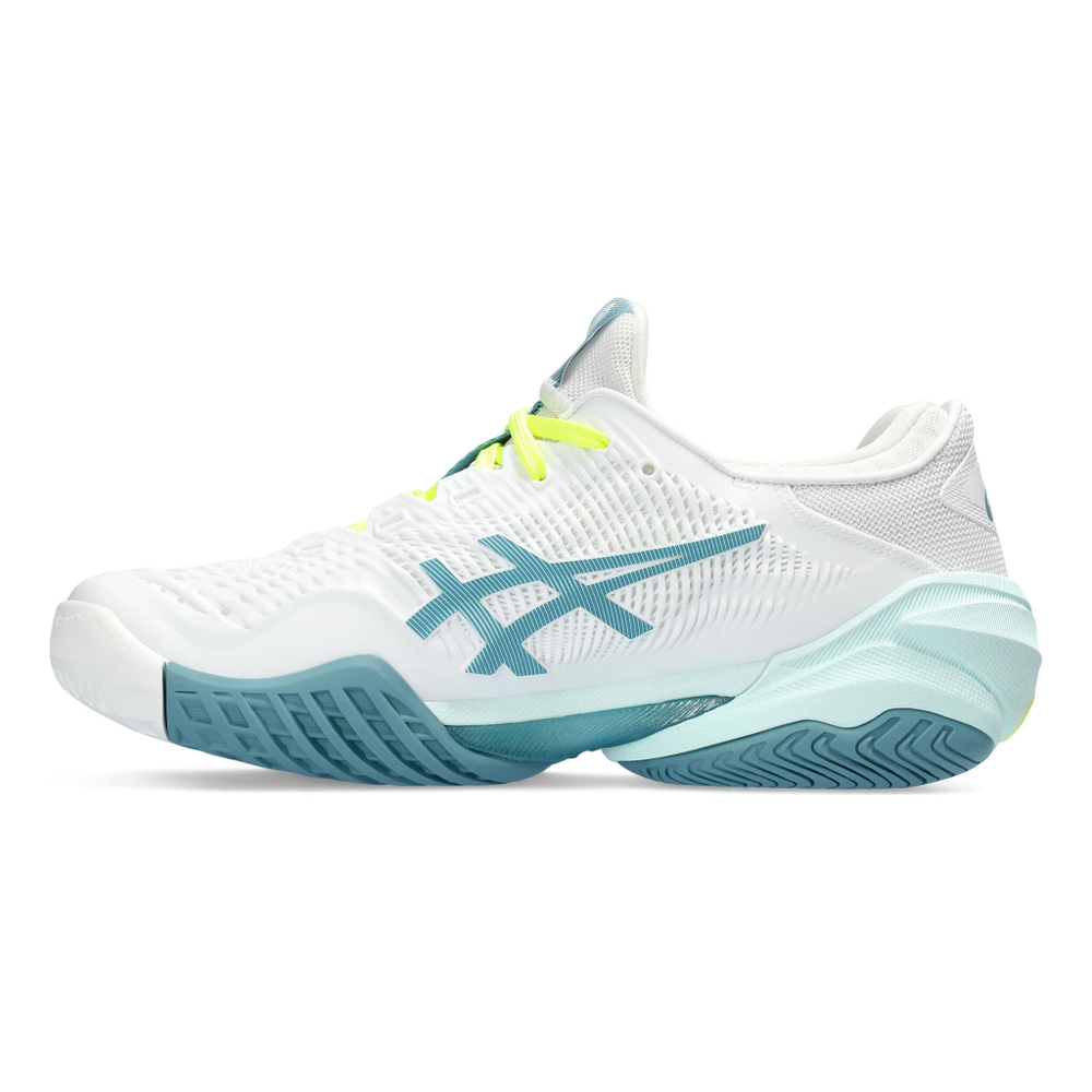 Женские теннисные кроссовки ASICS Court FF 3 All Court Shoe Women - White, Petrol