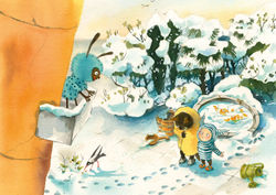 Кот и мурлик. Короткая зима