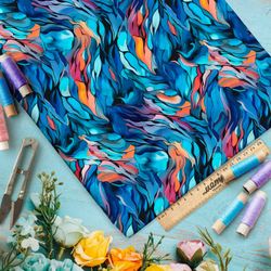 Ткань Ниагара Софт танцующий ветер