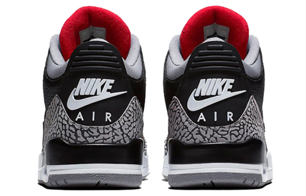 Кроссовки Jordan Air Jordan 3 Retro Black Cement 2018
