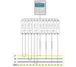 3212141 - PTMED 4 - Проходные клеммы