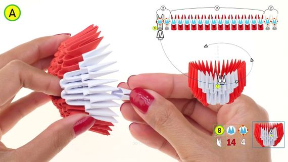 Набор для творчества Alexander 3D Оригами Лиса