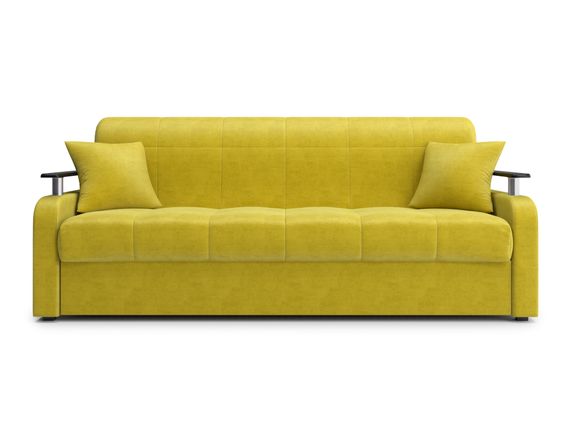 Диван Денвер 1,8 - Velutto 28 оливковый/ коричневая накладка