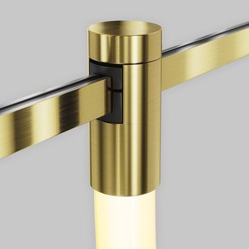 Магнитный трековый светодиодный светильник 27W 3000К TR154-1-27W3K-BS латунь Tau Flarity Maytoni