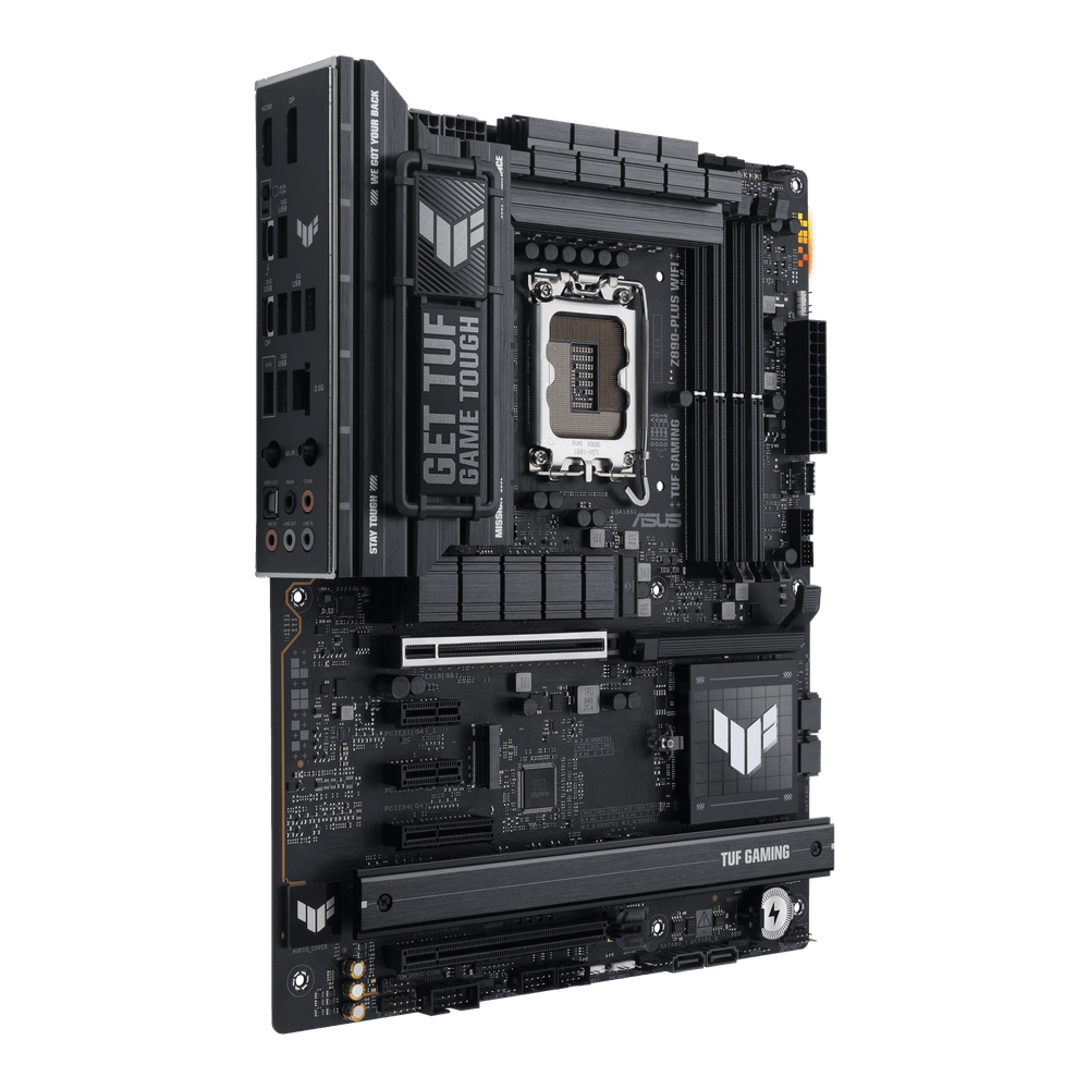 Материнская плата ASUS TUF GAMING Z890-PLUS WIF, LGA1851 Z890 4xDDR5 4xSATA3 4xM.2 HDMI DP USB-C ATX