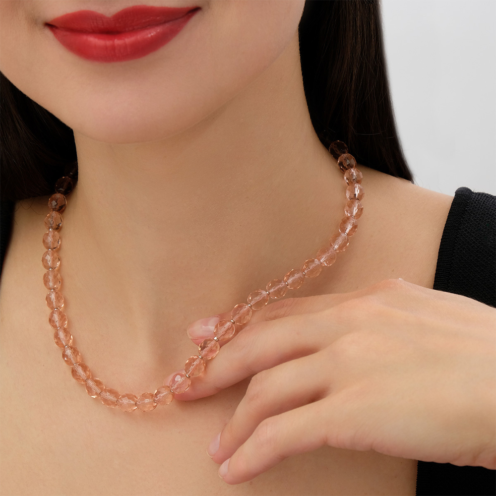 "Верджин" колье из коллекции "Леди" от Jenavi с замком карабин