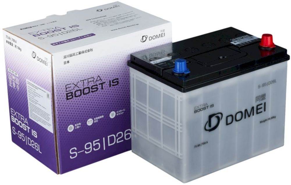 DOMEI Extra BOOST IS 6CT- 75 ( S-95 ) аккумулятор