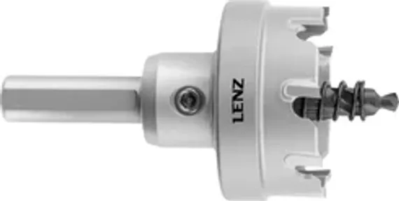 Зенковка по металлу LENZ 90° с покрытием TiAlN, 25 мм, HSS-XE, Weldon 19, арт. LZSK-025 F