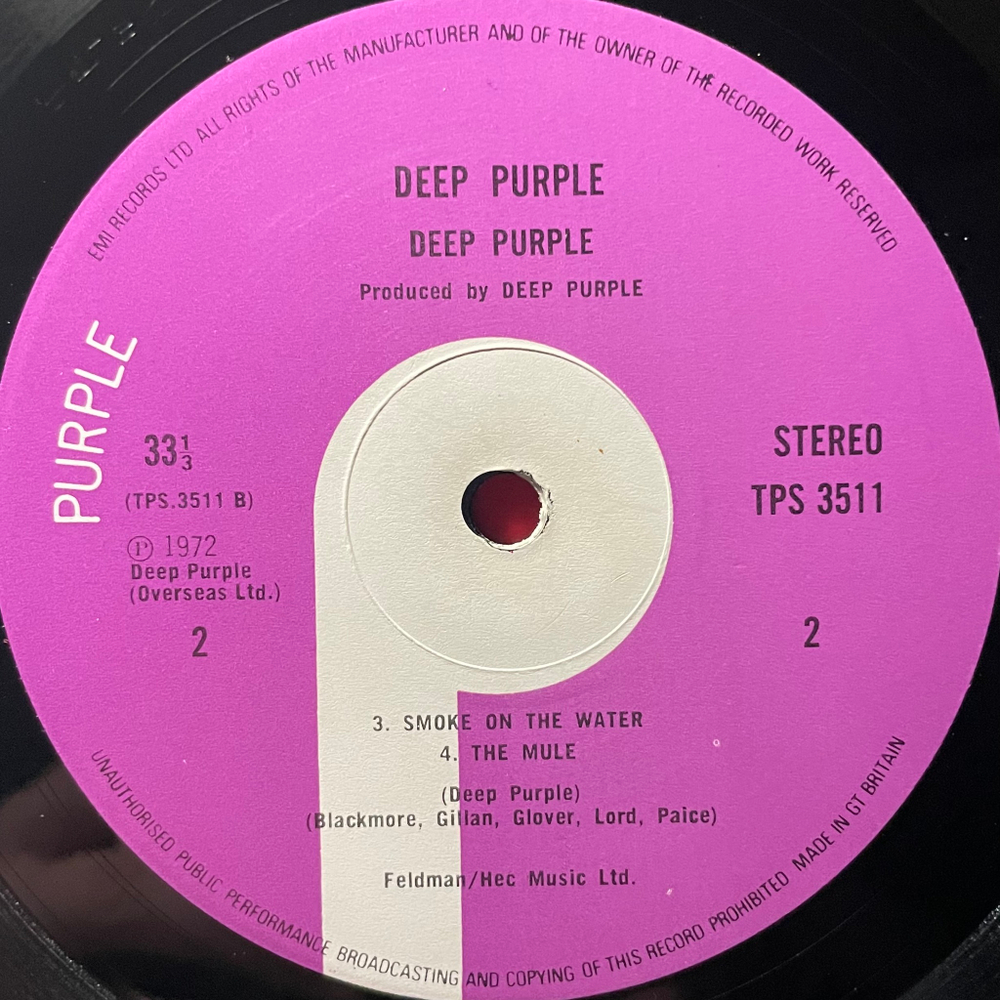 Deep Purple ‎– Made In Japan 2LP (Англия 1973г.)