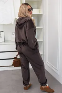 Костюм велюр УК-8862-3 Фабрика Моды