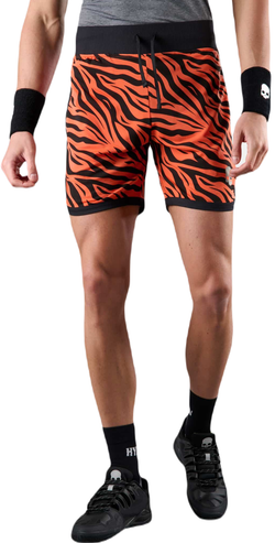 Мужские теннисные шорты Hydrogen Tiger Tech Shorts - orange