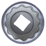 KING TONY (623046M) Головка торцевая глубокая двенадцатигранная 3/4", 46 мм