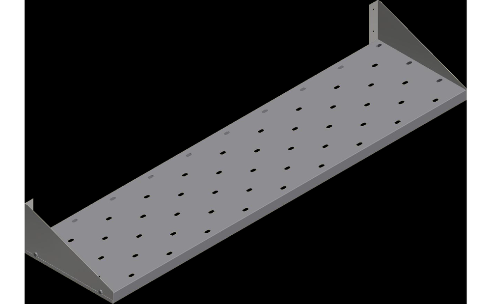 Полка Навесная Перф. Kayman Пн-41/1203