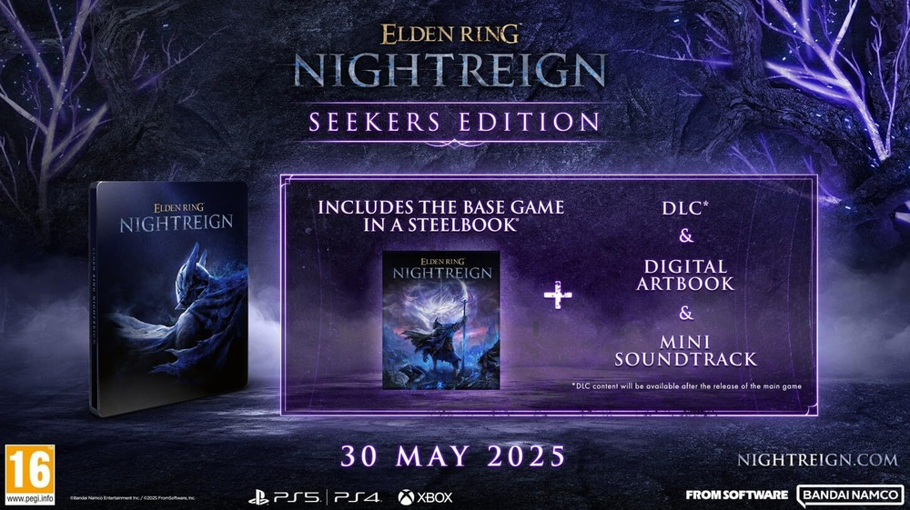 Игра Elden Ring Nightreign Seekers Edition (Русская версия) для PlayStation 4