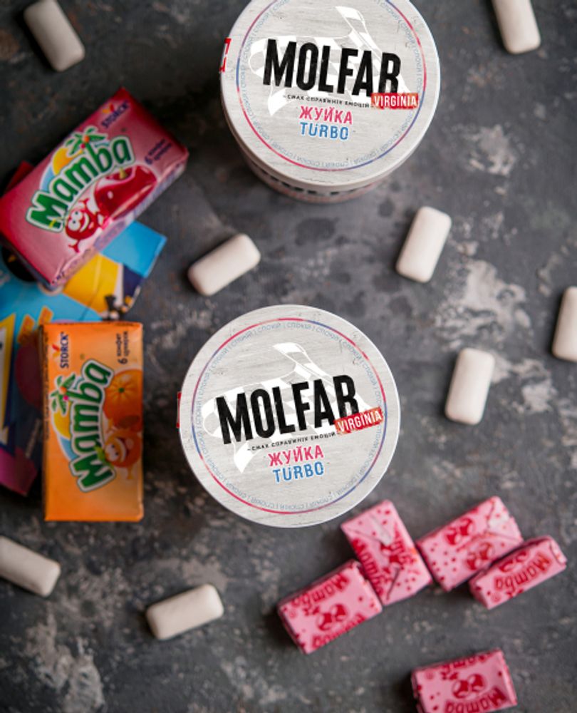 Molfar Virginia Line - Chewing Gum Turbo (100g)