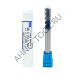 Фреза твердосплавная  10мм (L=100, l=30, хв=10) Z4 45° по закаленной стали BRHM-4EL-D10.0 HRC65 AHNO