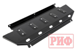 Бампер силовой передний Mitsubishi Pajero IV под площадку для лебёдки RIFPJR-30000 с защитой радиатора РИФ