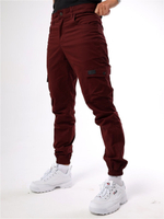 Брюки карго мужские бордовые Город Горький