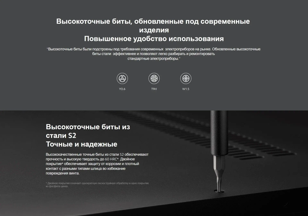 Для точных работ Xiaomi Mijia Precision screwdriver set DZN4020CN, 25 предм.