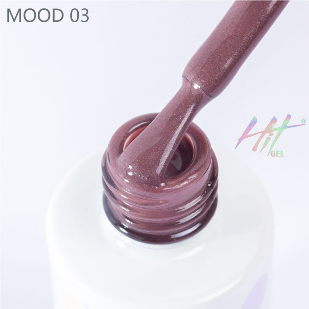 Гель-лак ТМ "HIT gel" №03 Mood, 9 мл
