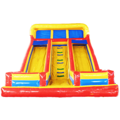 Надувной батут-горка "Радужный"