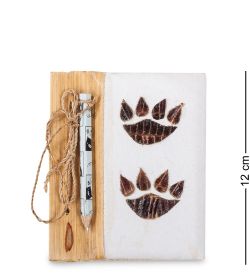 Decor and Gift 16-081 Блокнот с карандашом «След тигра» мал. (о.Бали)