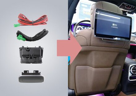 Крепление для навесного монитора Ergo ER11MB в спинку (беж., черн., коричн.)