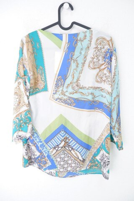 Блуза Hallhuber с принтом 42 размер