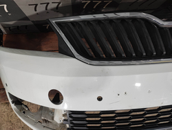 Бампер передний Skoda Rapid 1 12-20 Б/У Оригинал 60U807221F