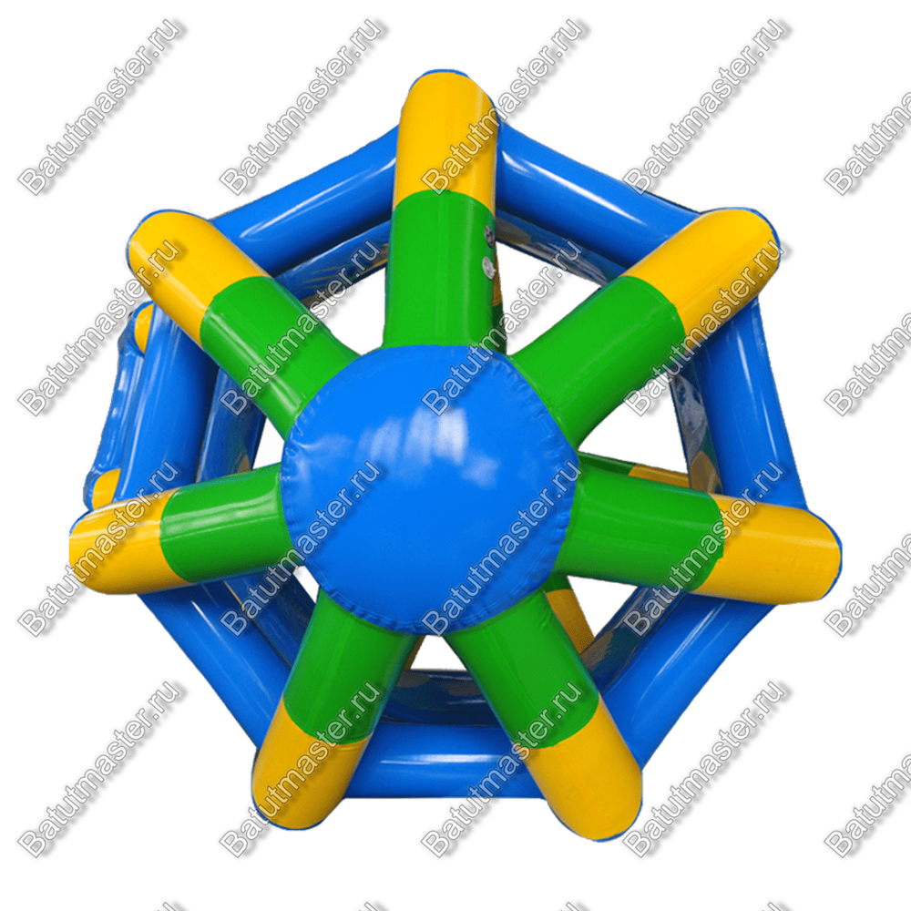 Беличье колесо "Двойной объем 2" ПВХ, 2,4*2,4*2,4 м
