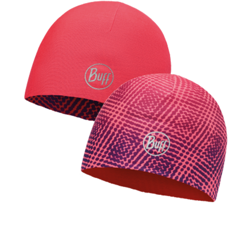 Двухсторонняя спортивная шапка Buff R-Xtrem Pink Fluor - Pink Fl Фото 1
