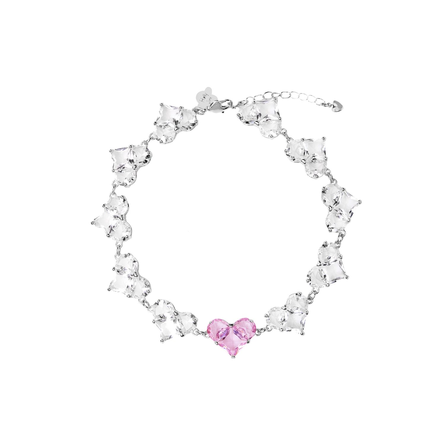 Колье Hefty Heart Chain Necklace – Silver