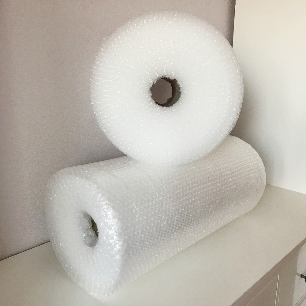 Воздушно-пузырьковая пленка 0,6х25м, трёхслойная